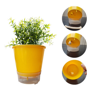 Vaso Raiz Auto Irrigável 13cm N2 Autoirrigável Planta Cores Vaso Raiz Auto Irrigável 13cm N2 Autoirrigável Planta Cores