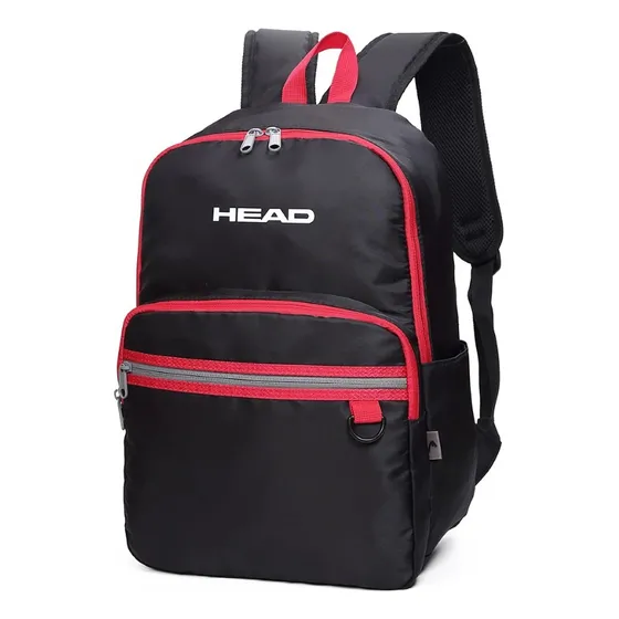 Mochila Head Portanotebook Ejecutiva Urbana Universitaria Hb Color Negro 21962 Diseño De La Tela Lisa