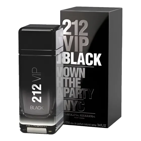 Perfume Loción Carolina Herrera 212 Vip Black 100ml Original