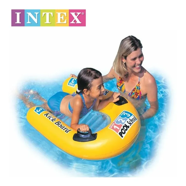 Flotador Tabla De Natación Intex 74 X 54cm Para Niños