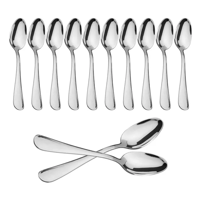 Juego O Set De 12 Cucharillas Para Postre O Te Hora Loca