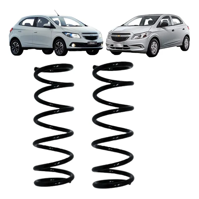 2 Mola Traseira Chevrolet Onix Lt 2013 2014 2015 2016 2017