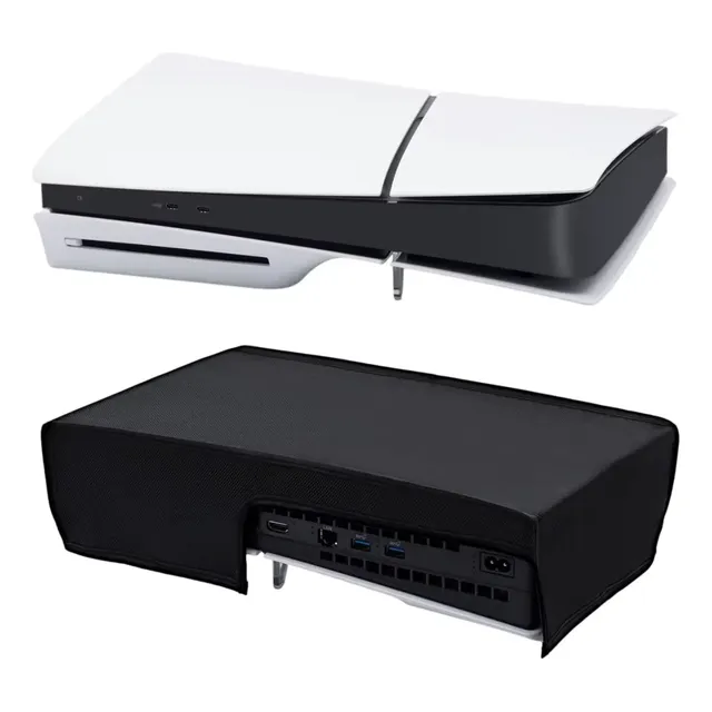 Capa Protetora Anti Poeira Ps5 Slim Horizontal Impermeável