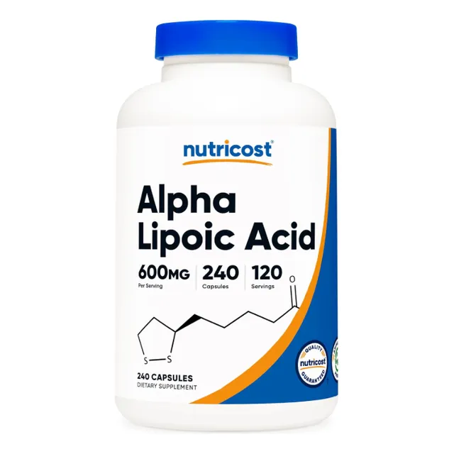 Ácido Alfa Lipoico 600mg X 240 Pastillas Americano