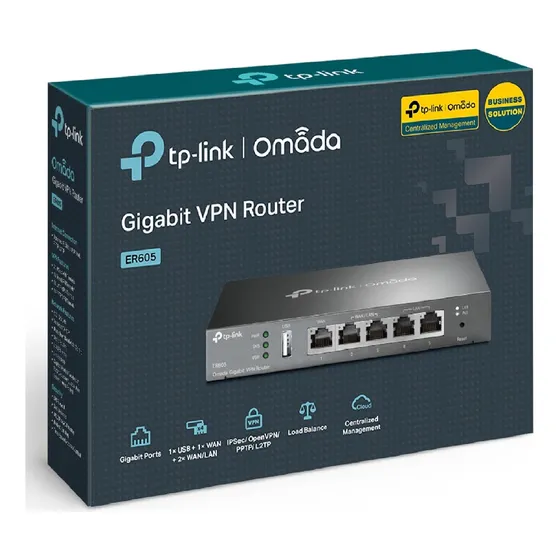 Router Balanceador De Carga Er605 Gigabit Wan/vpn Tp-link 