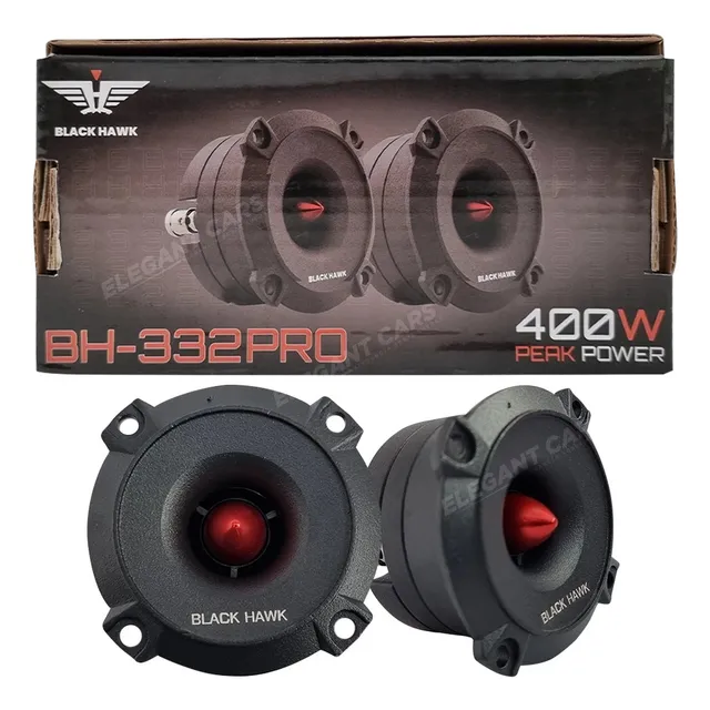 Tweeter Neodimio Black Hawk 400w Tipo Bala Bh-332
