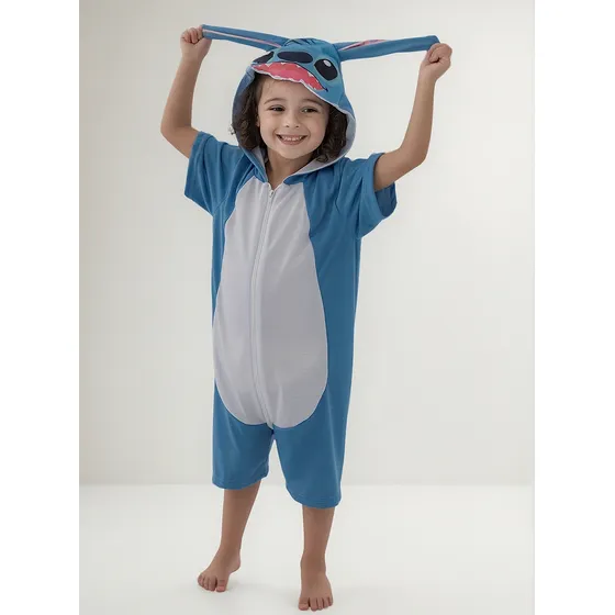 Pijama Infantil Anjo Da Mamãe Li Lo S Ti Tch Meninos Macacão