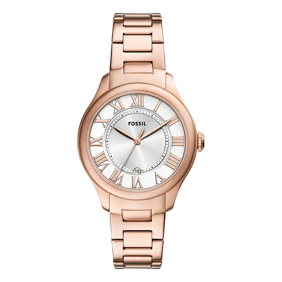 Reloj Para Mujer Es5394 De Acero Inoxidable Oro Rosa Fossil