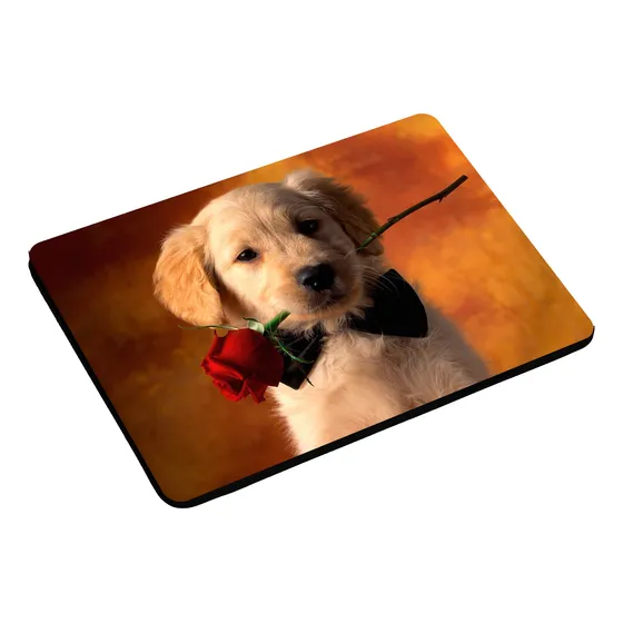 Mousepad Tapete Labrador Golden Retriever Cachorros