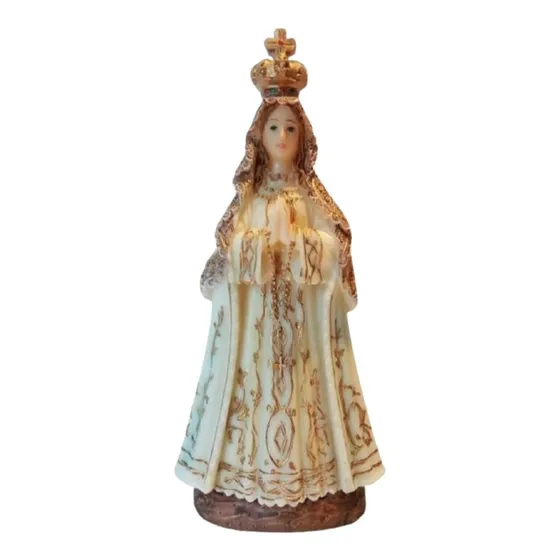 Virgen Del Valle Imagen Religiosa  Estilo Barroco 10 Cm Alto