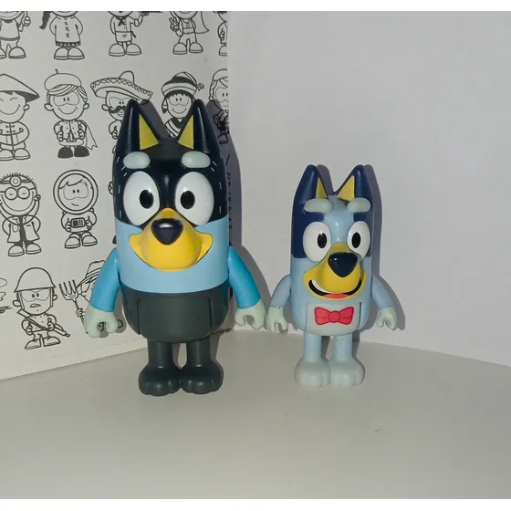 Bluey Y Bingo Figuras Coleccionables  Originales Ludo Studio
