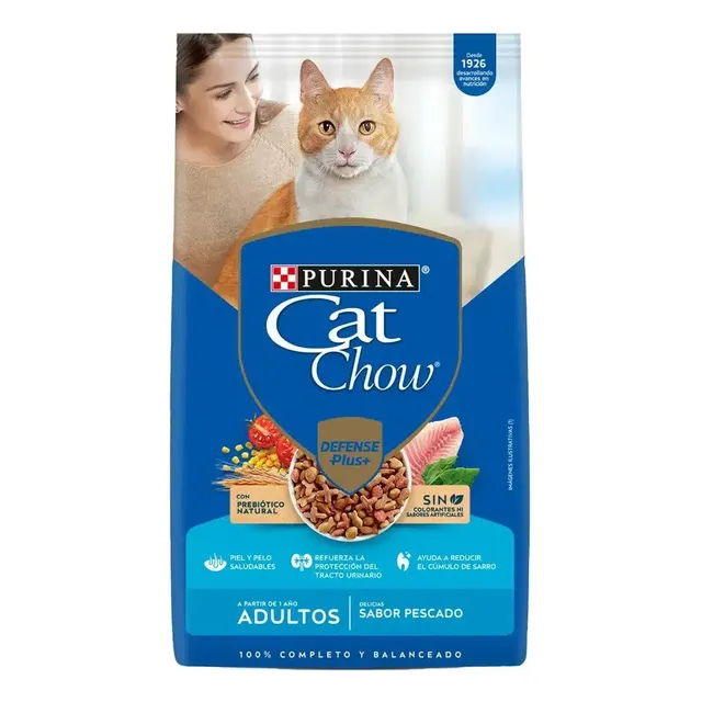 Cat Chow Adultos Purina Sabor Carne/pescado 8 Kg