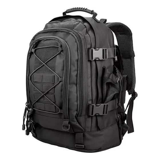 Mochila Capture 1022 Tactica Expandible Viaje Laptop Negro