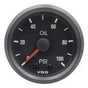 Reloj Presión Aceite Vdo 2 1/16. 100 Psi Mecanico