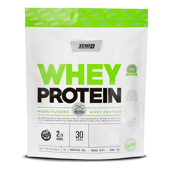 Platinum Whey Proteina 2 Lb Star Nutrition Blend Sin Tacc 