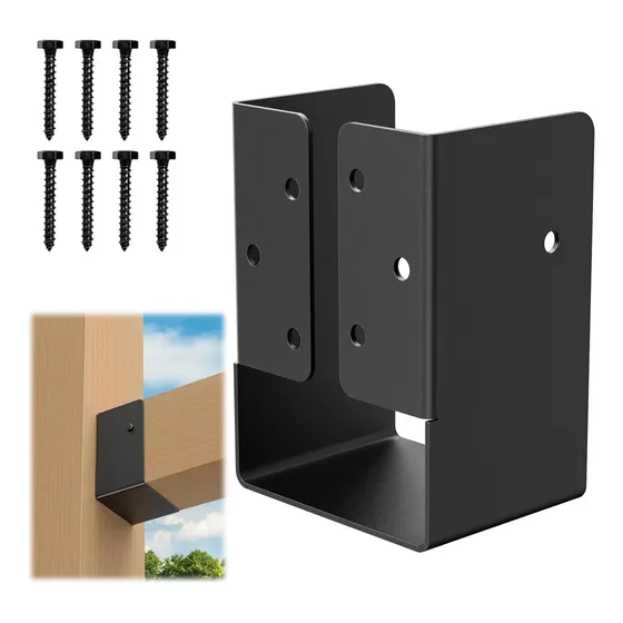 Percha Oculta Para Vigas De 4x6 Pulgadas De Acero