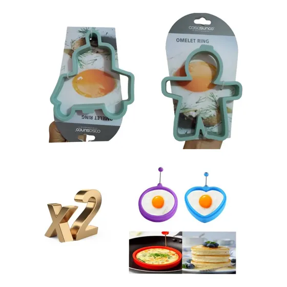 Molde De Silicon Para Hacer Huevos Panquecas Infantil