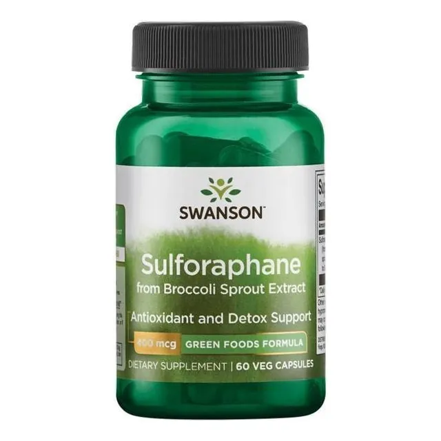 Extracto de brócoli con sulforafano - 60 cápsulas de sulforafano