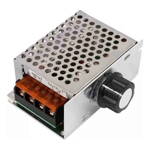 Regulador De Voltaje/controlador De Velocidad De 220v 4000w