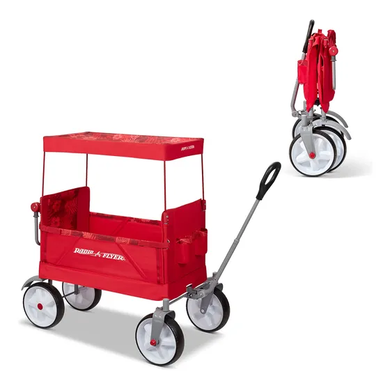 Radio Flyer Carro De Playa Y Paseo Maritimo, Carrito De Play