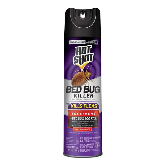 Insecticida Aerosol Para Huevos Y Chinches De Cama Hot Shot