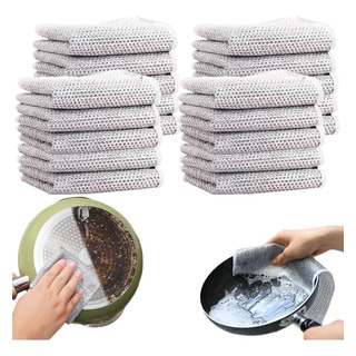 Trapos Multiusos Para Lavar Platos En Húmedo Y Seco 20pcs Trapos Multiusos Para Lavar Platos En Húmedo Y Seco 20pcs