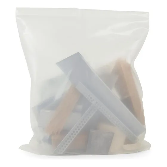 Bolsas Traslúcidas (50 Bolsas) Escombros - Leña - Barraca