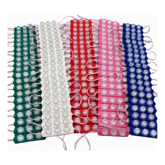 Modulos Led Borde Rueda 20 Unidades Varios Colores 12v