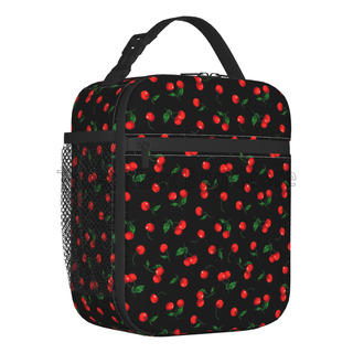 Bolsa De Almuerzo Con Aislamiento Tipo Cereza Para Mujeres Y Bolsa De Almuerzo Con Aislamiento Tipo Cereza Para Mujeres Y