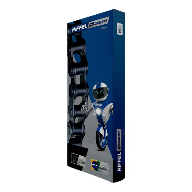 Cadena De Transmision 520h X118 Riffel