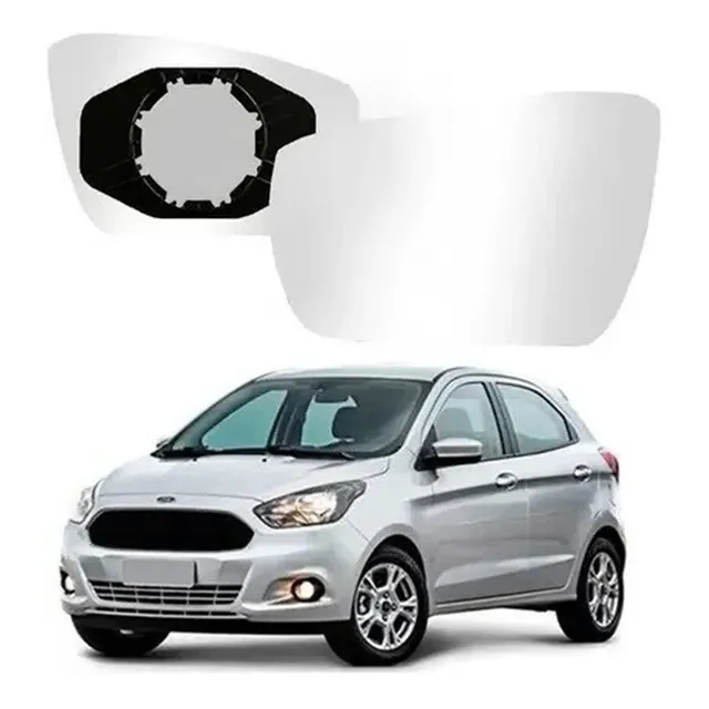 Lente Vidro Espelho Retrovisor Ford Ka 2015 Ate 2022
