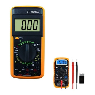 Multimetro Tester Multitester Digital Dt9205a Tester Digital Multimetro Tester Multitester Digital Dt9205a Tester Digital
