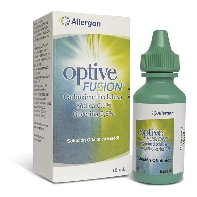 Gotas Optive Fusión Solución Oftálmica X 15 Ml
