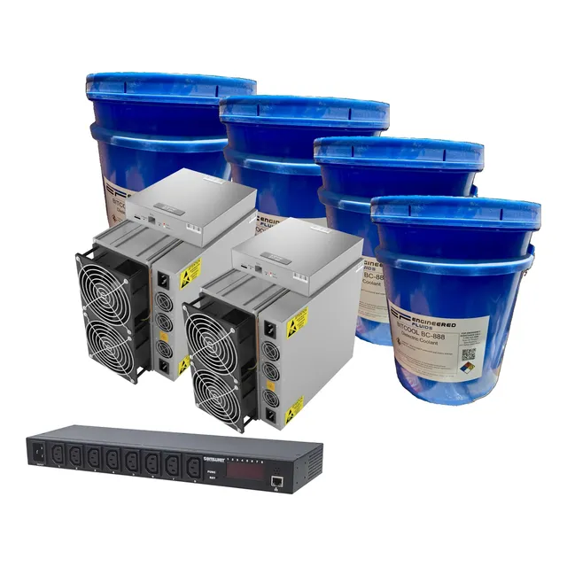 Kit De Minería Bitcoin Profesional: 2x Antminer S17 Pro 56t