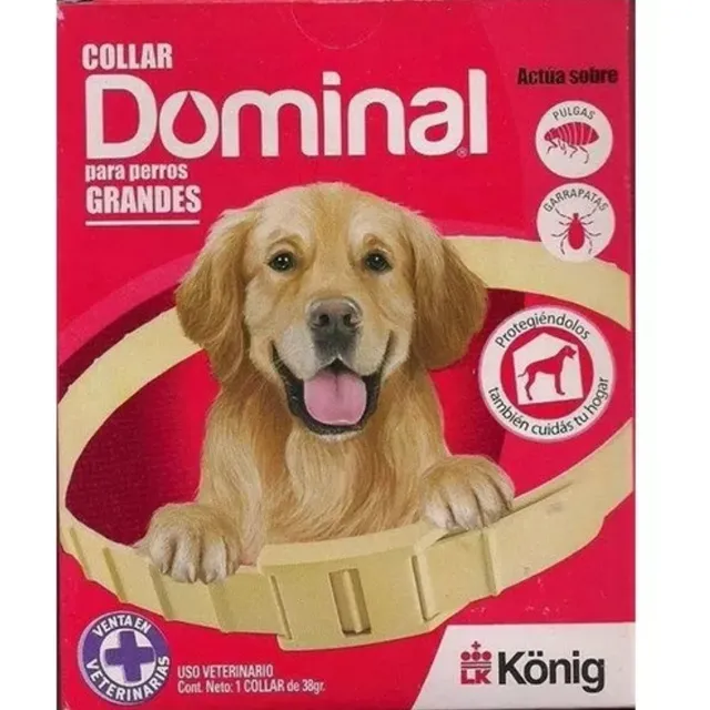 Collar Antipulgas Y Garrapatas Dominal Grande