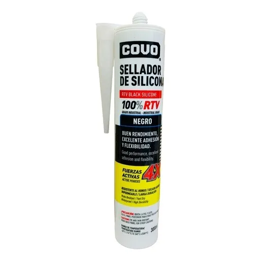 Silicon Cartucho Negro Covo
