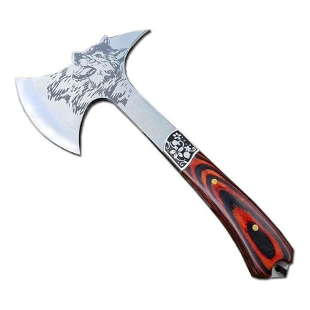 Machadinho Tático Combate Aço 6mm Viking Ultra Forte +bainha Machadinho Tático Combate Aço 6mm Viking Ultra Forte +bainha