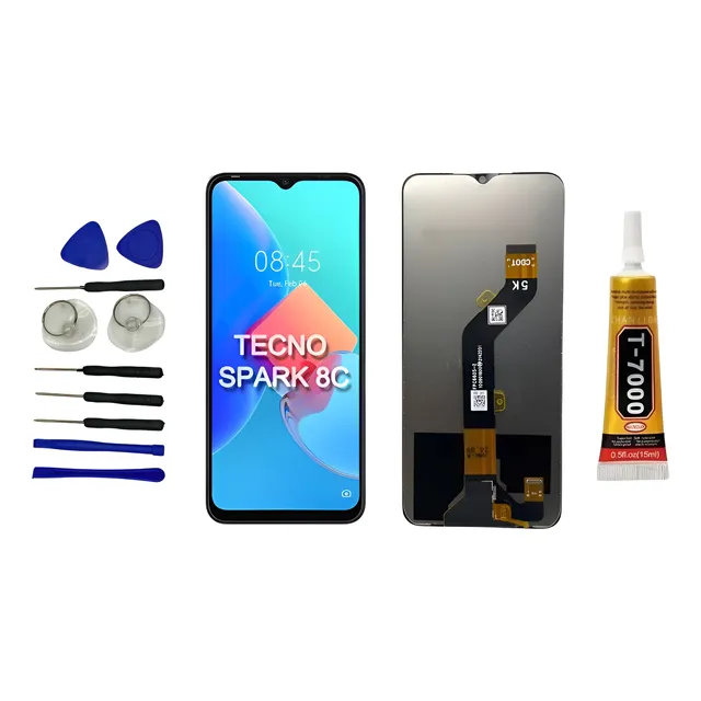 Tela Display Premium Para Tecno Infinix Spark 8c / Kg5k Kg5j