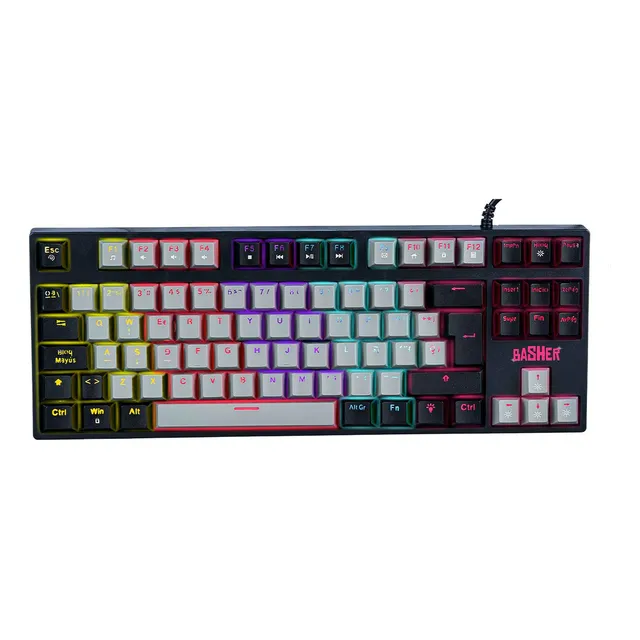 Teclado Alámbrico Gamer Basher Teclas Antighosting Bash-1003