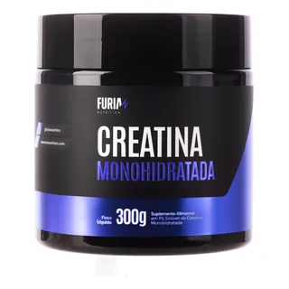 Creatina Monohidratada FĂșria 100% Pura 300g Sem Sabor Em PĂł Creatina Monohidratada FĂșria 100% Pura 300g Sem Sabor Em PĂł