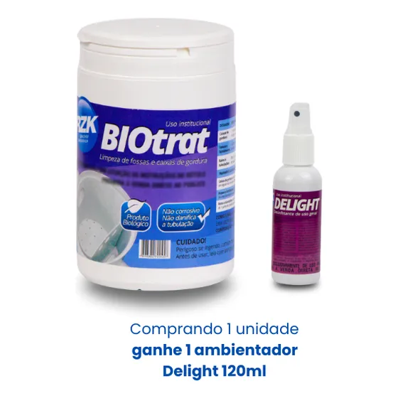 Biotrat 1kg Limpeza De Fossa Séptica Com Brinde