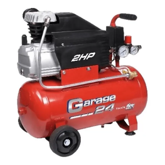 Compresor De Aire 24 Lts 2 Hp Fiac 115 V Italia 