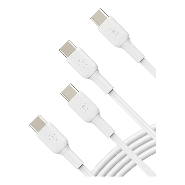 Cable Belkin Pack 2 Usb-c A Usb-c 1 Metro Carga Rápida Datos