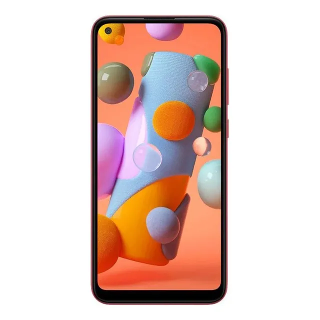Smartphone Samsung Galaxy A11 Tl 6.4 64gb 3gb Ram Vermelho