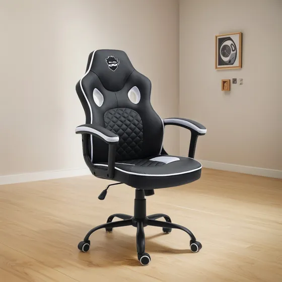 Cadeira Gamer Ninja Kaeru, Preto E Branco
