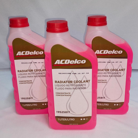 Kit 3 Aditivos Radiador Concentrado Rosa Gm Kit 3 Aditivos Radiador Concentrado Rosa Gm