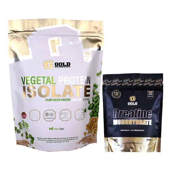 Creatina + Proteína Isolada De Coco 300g | Vegana Y Sin Tacc