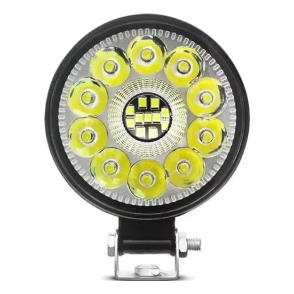 X2 Luces Foco Neblinero Led 63w 4x4 Auto Moto Camion Redondo