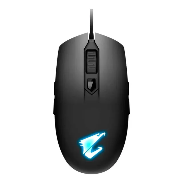 Mouse gamer de juego Gigabyte Aorus M4 matte black