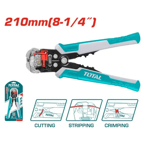 Pinza Pelacable Eléctrico 3 En 1 Multifunción Total Tht15246
